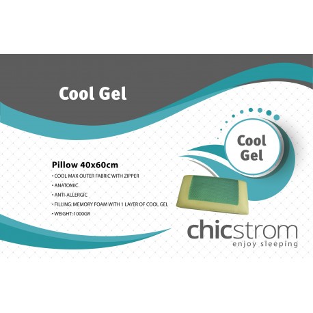 CHIC STROM COOL GEL ΜΑΞΙΛΑΡΙ  40Χ60 ΕΚ