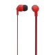Ακουστικά ψείρες με μικρόφωνο και handsfree Κόκκινο ESBCRD