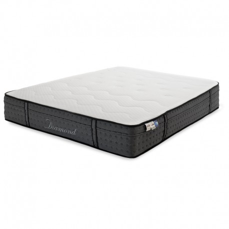 100-000010 Στρώμα Diamond pakoworld pocket spring+ gel memory foam 25-27cm 160x200εκ