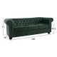 ΚΑΝΑΠΕΣ 3ΘΕΣΙΟΣ T.CHESTERFIELD HM3009.08 ΤΕΧΝΟΔΕΡΜΑ ΚΥΠΑΡΙΣΣΙ