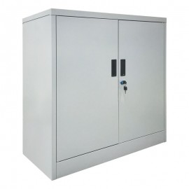 Ε6000,1 ΝΤΟΥΛΑΠΙ Μεταλλικό (2 Ράφια) 90x40x90cm Γκρι