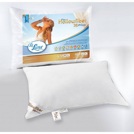 LA LUNA/ LA LUNA THE 3D HOLLOWFIBER PILLOW SOFT  MEDIUM ΜΑΞΙΛΑΡΙ ΥΠΝΟΥ  50Χ70  ΕΚ