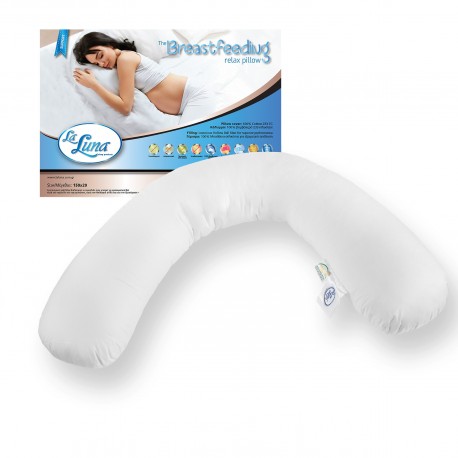 LA LUNA/ LA LUNA THE BREASTFEEDING RELAX  PILLOW MEDIUM ΜΑΞΙΛΑΡΙ ΘΗΛΑΣΜΟΥ 150Χ20 ΕΚ