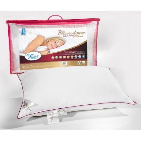 LA LUNA/ LA LUNA THE MICRODOWN ALTERNATIVE PILLOW SOFT ΜΑΞΙΛΑΡΙ ΥΠΝΟΥ ΣΙΛΙΚΟΝΗΣ 50Χ70 ΕΚ