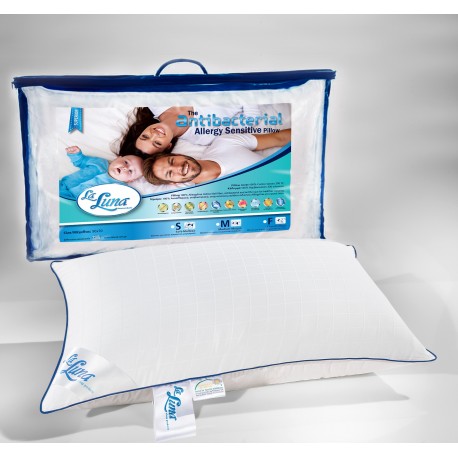 LA LUNA/ LA LUNA THE ANTIBACTERIAL  PILLOW MEDIUM ΜΑΞΙΛΑΡΙ ΥΠΝΟΥ ΣΙΛΙΚΟΝΗΣ  50Χ70 ΕΚ