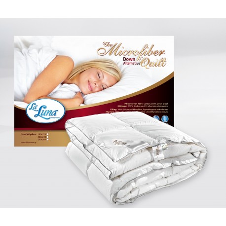 LA LUNA/ LA LUNA THE MICRODOWN DUVET ΜΟΝΟ ΣΥΝΘΕΤΙΚΟ ΠΑΠΛΩΜΑ  160Χ220 ΕΚ