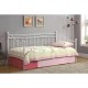 Ε8043,2S MARIN Set Daybed με Στρώματα Α+Β Steel Άσπρο