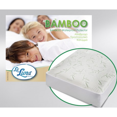 LA LUNA/ LA LUNA BAMBOO ΕΠΙΣΤΡΩΜΑ ΜΟΝΟ ΑΔΙΑΒΡΟΧΟ 90Χ200+30-40 ΕΚ