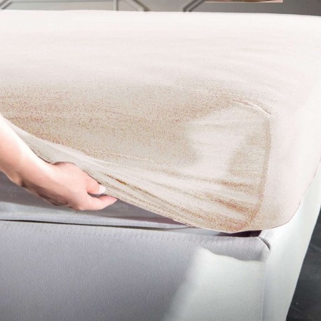 LA LUNA/ LA LUNA JERSEY ΣΕΝΤΟΝΙ ΜΟΝΟ ΜΕ ΛΑΣΤΙΧΟ ΜΑΚΟ ΜΠΕΖ 100Χ200+30 ΕΚ