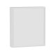120-000084 Γραφείο τοίχου ανοιγόμενο Ravin pakoworld λευκό 63x90x154εκ