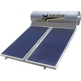 Eurostar 200Litra  200 –2Τ- 200 ΒΑΦΗΣ ΗΛΙΑΚΟΣ 200lt/4m² Glass Διπλής Ενέργειας