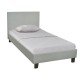Ε8060,F1 WILTON Κρεβάτι Μονό Ύφασμα Grey Stone