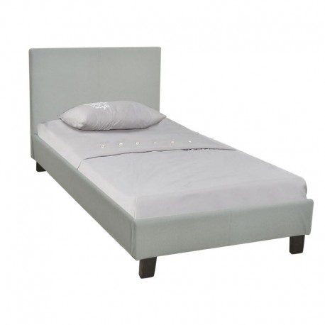 Ε8060,F1 WILTON Κρεβάτι Μονό Ύφασμα Grey Stone