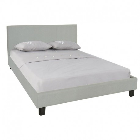 Ε8031,F1 WILTON Κρεβάτι Διπλό Ύφασμα Grey Stone