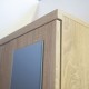 TO-TOPSFZ2D1S60 Ντουλάπα Top Mix 60x33x183, Σονόμα, με Καθρέπτη και Συρτάρι, Ιδανική για Είσοδο TO-TOPSFZ2D1S60