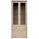 TO-NORT2D2W1S Βιτρίνα Norton 88x40x210 Σονόμα, Δύο πόρτες TO-NORT2D2W1S