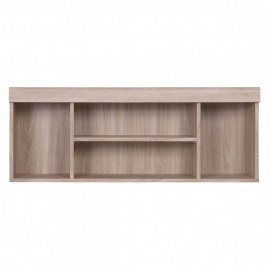 TO-DAMREGW Ράφι Damis 110x22. 5x39. 5, Σονόμα, Κρεμαστό, με mdf Λεπτομέρεια TO-DAMREGW