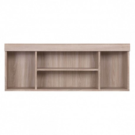 TO-DAMREGW Ράφι Damis 110x22. 5x39. 5, Σονόμα, Κρεμαστό, με mdf Λεπτομέρεια TO-DAMREGW