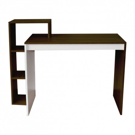 TO-TABLE110N Γραφείο 110x40x90, Wenge-Λευκό. TO-TABLE110N