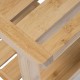 199-000136 Σκαμπό Dael pakoworld μπαμπού χρώμα φυσικό 46x39.5x25.2εκ