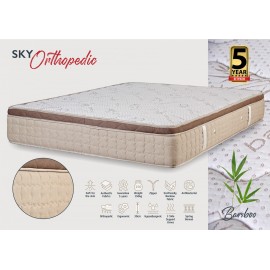 5638 KPS ΣΤΡΩΜΑ ΜΕ ΑΝΩΣΤΡΩΜΑ SKY ORTHOPEDIC 180X190EK BAMBOO