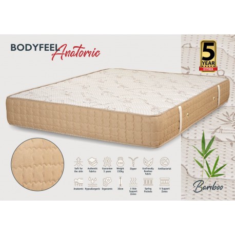 5425 KPS ΣΤΡΩΜΑ BODYFEEL ANATOMIC 180X190ΕΚ BAMBOO