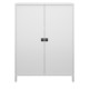 TO-MARKOM2DWHITE Κομότα Δίφυλλη Marocco Λευκό 99x37x130.5cm TO-MARKOM2DWHITE