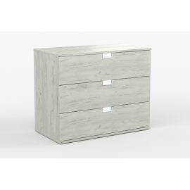 45-864 Τουαλέτα 3 συρτάρια --LEVITA-- 94x45x85cm DIOMMI (45-864)
