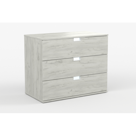 45-864 Τουαλέτα 3 συρτάρια --LEVITA-- 94x45x85cm DIOMMI (45-864)
