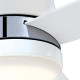 WESTINGHOUSE 7303840 TRISTAN WHITE ΑΝΕΜΙΣΤΗΡΑΣ ΟΡΟΦΗΣ ΜΕ ΦΩΣ & ΤΗΛΕΧΕΙΡΙΣΤΗΡΙΟ ΛΕΥΚΟ 52''