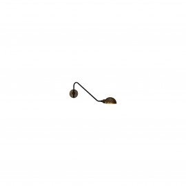 77-3943 HL-3548-1 S MASON OLD COPPER & BLACK WALL LAMP