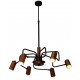 77-3779 HL-3522-6 HANNAH OLD COPPER & BLACK PENDANT