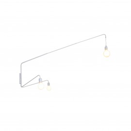 77-4357 HL-3591-3 MIMA WHITE WALL LAMP