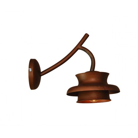 77-2888 HL-121S-1W ISAMU OLD COPPER WALL LAMP