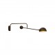 77-3883 HL-3539-1 L OLIVER OLD BRONZE WALL LAMP