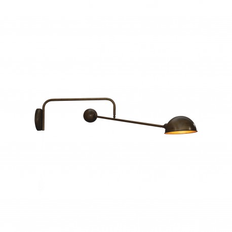 77-3883 HL-3539-1 L OLIVER OLD BRONZE WALL LAMP