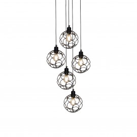 77-4076 HL-3588-5 ALINE CHROME PENDANT