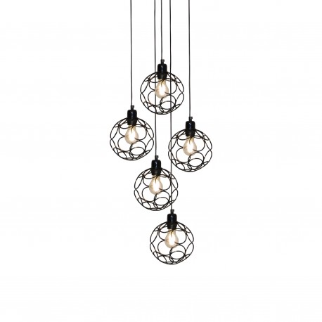 77-4076 HL-3588-5 ALINE CHROME PENDANT