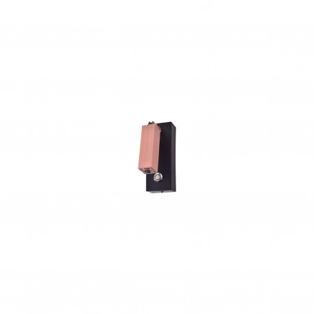 77-3521 SE 128-1AC DAVE WALL LAMP BLACK-COPPER A1