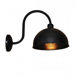 77-2880 HL-114S-1W LEICA BLACK WALL LAMP