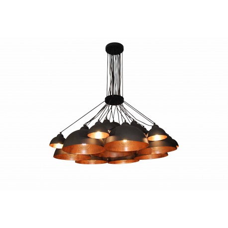 77-4150 HL-3591-XXL CONALL BLACK & OLD COPPER PENDANT