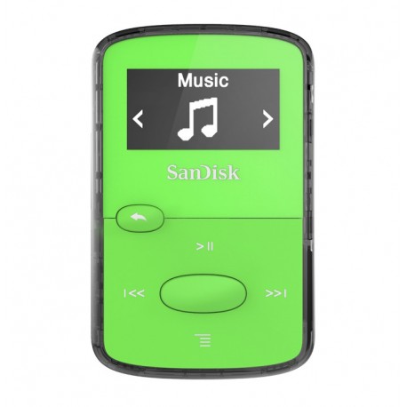 534453 SanDisk MP3 Player SDMX26-008G-E46G ,Clip JAM Green
