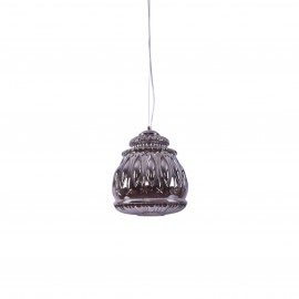 77-3746 SE4344-01b ROZA PENDANT SMOKE GLASS E4