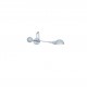 77-3867 HL-3539-1 S OLIVER WHITE WALL LAMP