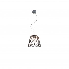 77-4008 HL-3586-1PS LEWIS WHITE MAT PENDANT