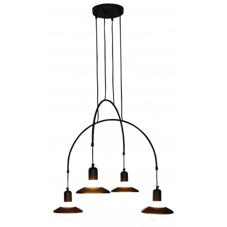 77-3825 HL-3528-4 EVERDINA BLACK PENDANT