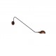 77-3938 HL-3547-1 L MASON OLD COPPER & BLACK WALL LAMP