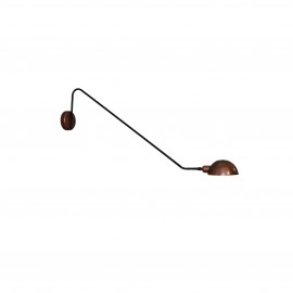 77-3938 HL-3547-1 L MASON OLD COPPER & BLACK WALL LAMP