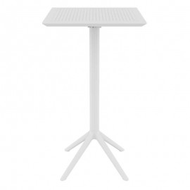 20-0286 SKY BAR WHITE ΠΤΥΣ/ΝΟ 60Χ60Χ108εκ.ΤΡΑΠ. ΠΟΛ/ΝΙΟΥ