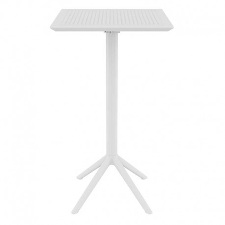 20-0286 SKY BAR WHITE ΠΤΥΣ/ΝΟ 60Χ60Χ108εκ.ΤΡΑΠ. ΠΟΛ/ΝΙΟΥ